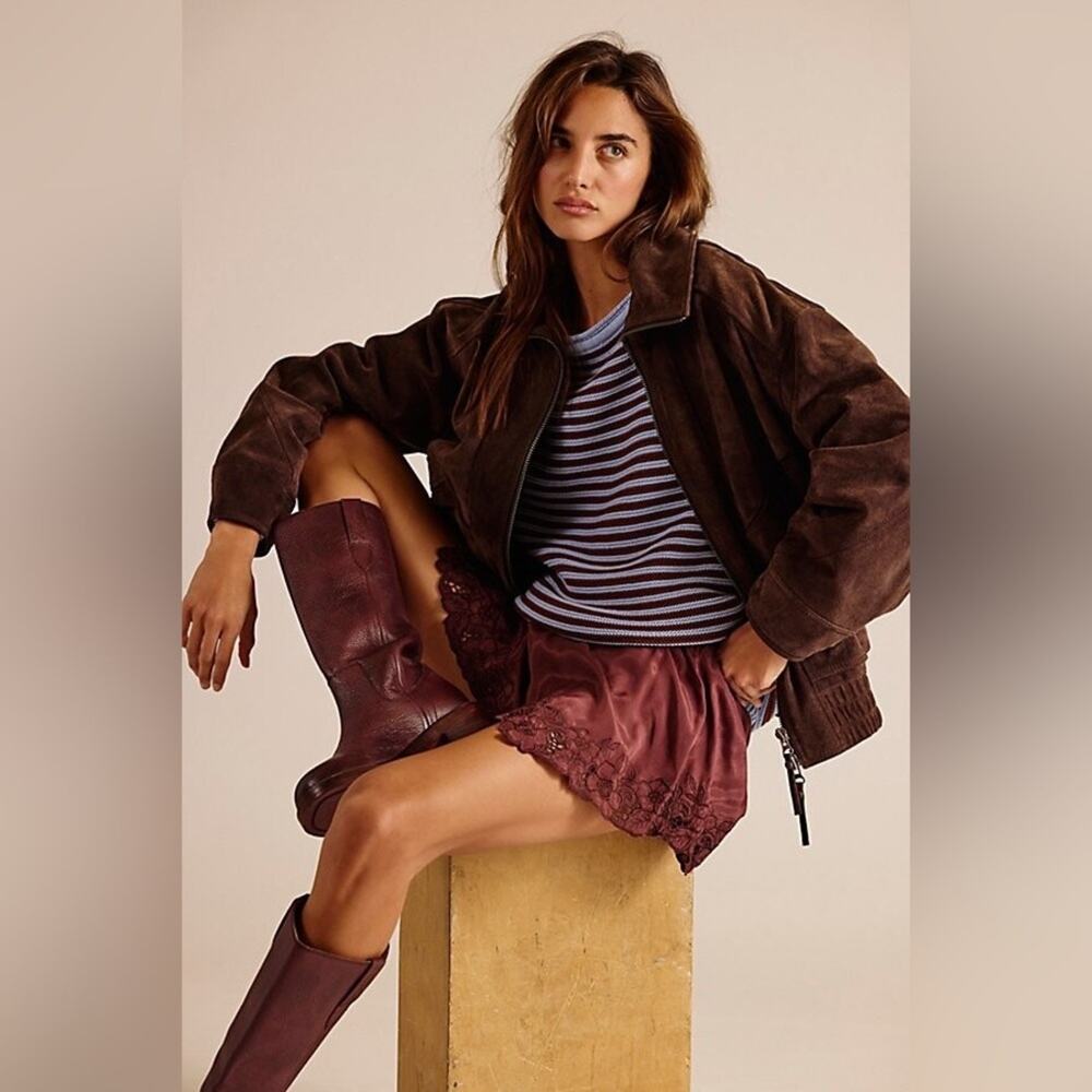 We The Free Desert Moon Leather Jacket